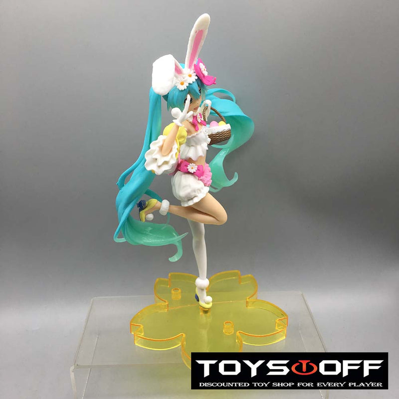 Hatsune Miku Rabbit Ears Ver Action Figure Model Toy 22.5cm