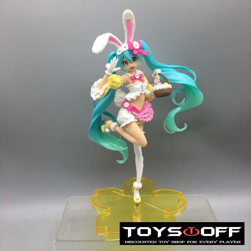 Hatsune Miku Rabbit Ears Ver Action Figure Model Toy 22.5cm