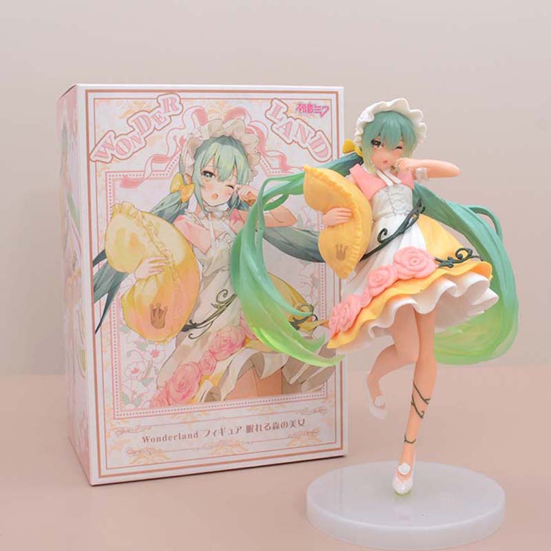 Hatsune Miku Sleeping Beauty Action Figure Collectible Model Toy 20cm