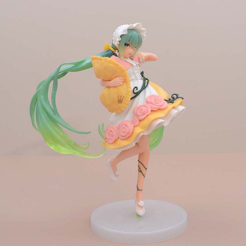 Hatsune Miku Sleeping Beauty Action Figure Collectible Model Toy 20cm