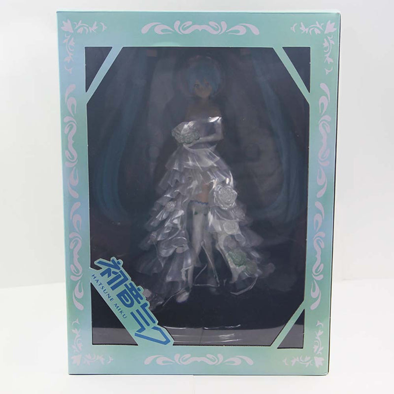 Hatsune Miku Wedding Dress Action Figure Collectible Model Toy 25cm