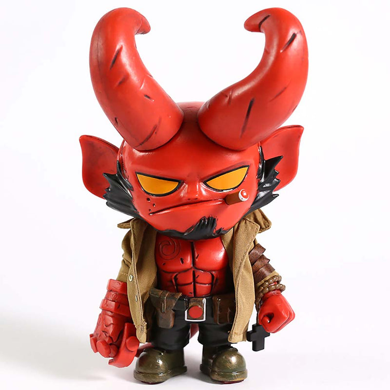 Hellboy Q Version Action Figure Collectible Model Toy 18cm