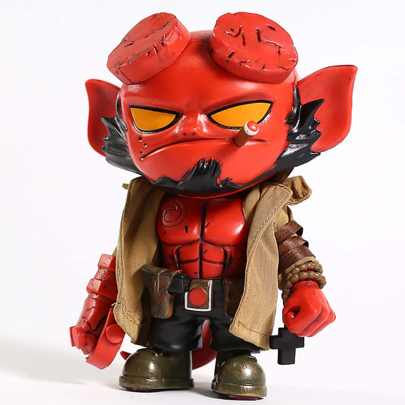 Hellboy Q Version Action Figure Collectible Model Toy 18cm