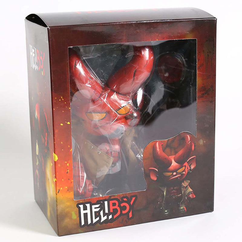 Hellboy Q Version Action Figure Collectible Model Toy 18cm