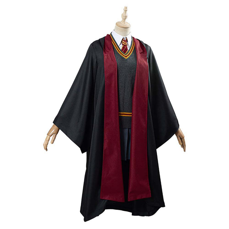 Hermione Granger School Uniform Robe Cloak Outfits Halloween Cosplay Costume