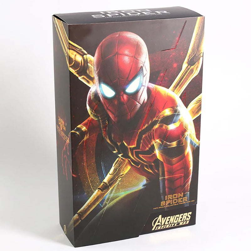 Hot Toys Avengers Infinity War Iron Spiderman Peter Parker Action Figure 30cm