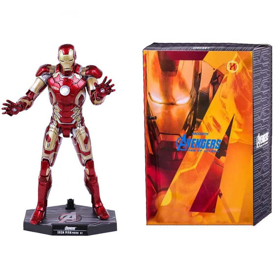 Hot Toys Iron Man MK43 Action Figure with LED Light 30cm