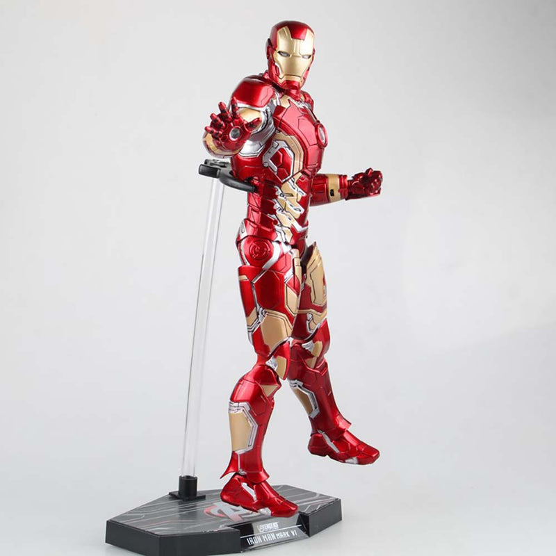 Hot Toys Iron Man MK43 Action Figure with LED Light 30cm