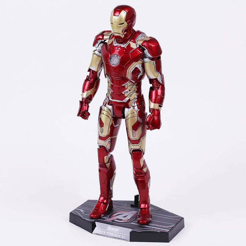 Hot Toys Iron Man MK43 Action Figure with LED Light 30cm