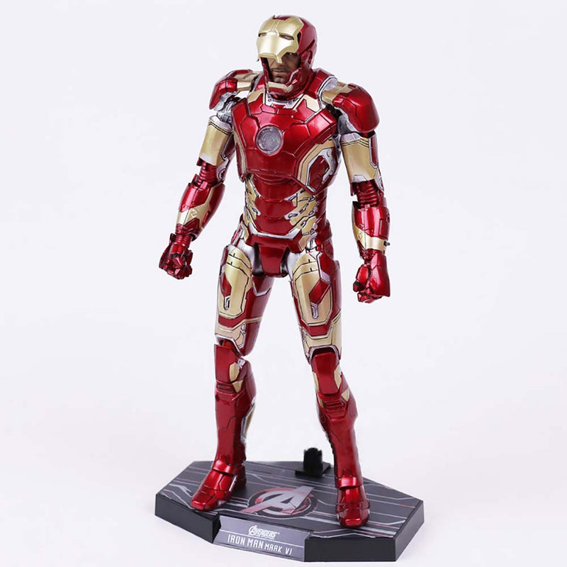 Hot Toys Iron Man MK43 Action Figure with LED Light 30cm