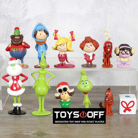 How The Grinch Stole Christmas Action Figure Model Toy 12pcs
