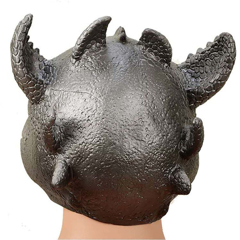 How To Train Your Dragon Toothless Mask Halloween Cosplay Head Prop