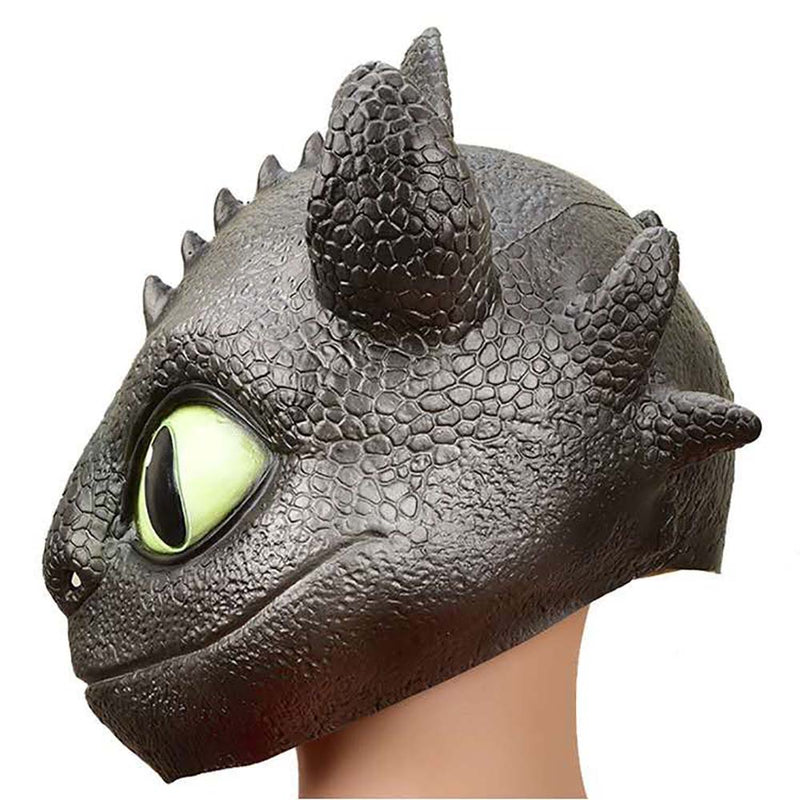 How To Train Your Dragon Toothless Mask Halloween Cosplay Head Prop