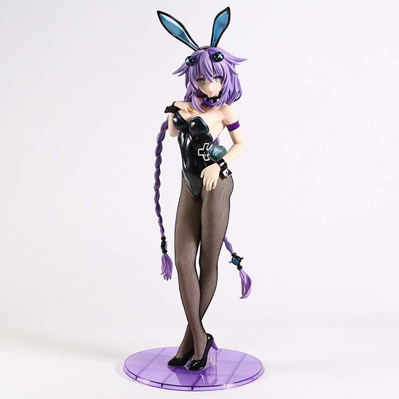 Hyperdimension Neptunia Purple Heart Bunny Action Figure Collectible Model Toy 43cm