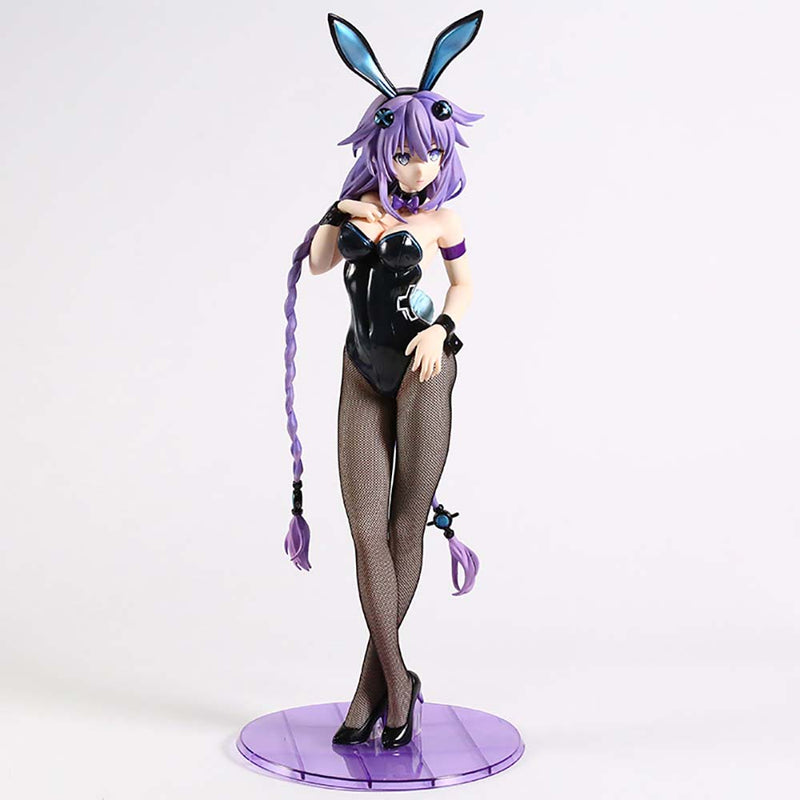 Hyperdimension Neptunia Purple Heart Bunny Action Figure Collectible Model Toy 43cm