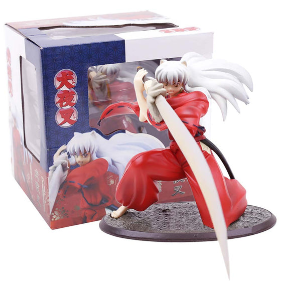 Inuyasha Fighting Ver Iron Broken Tooth Ver Action Figure Toy 19cm