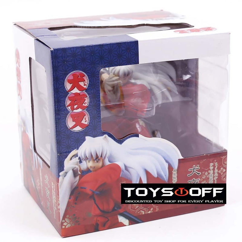 Inuyasha Fighting Ver Iron Broken Tooth Ver Action Figure Toy 19cm