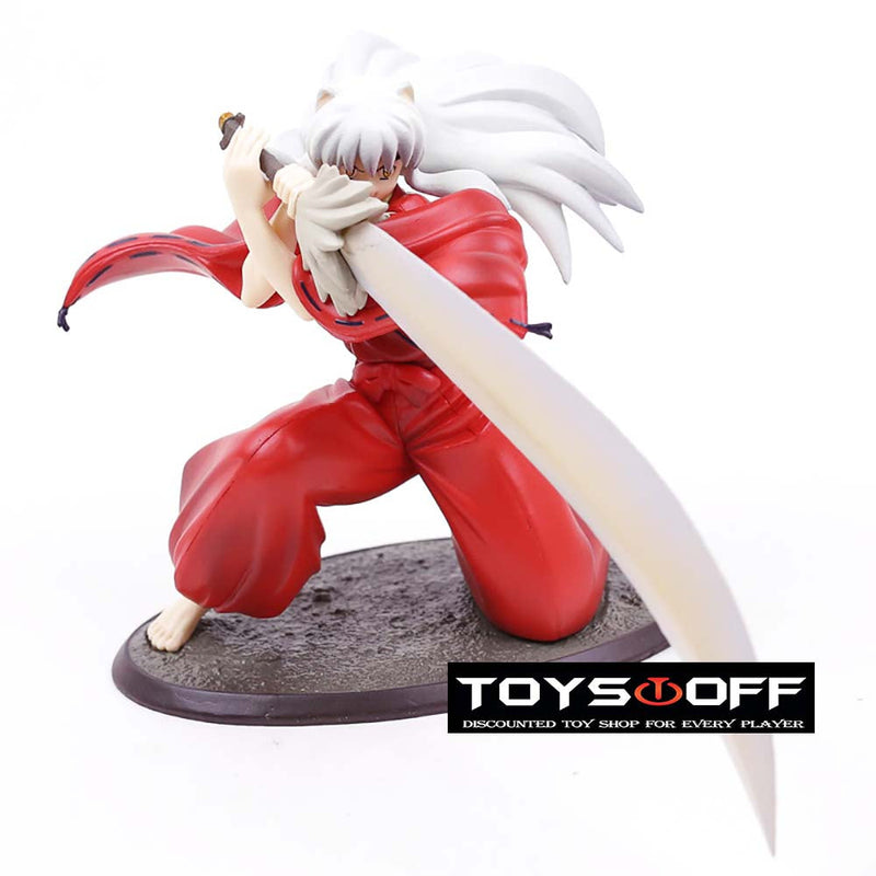 Inuyasha Fighting Ver Iron Broken Tooth Ver Action Figure Toy 19cm