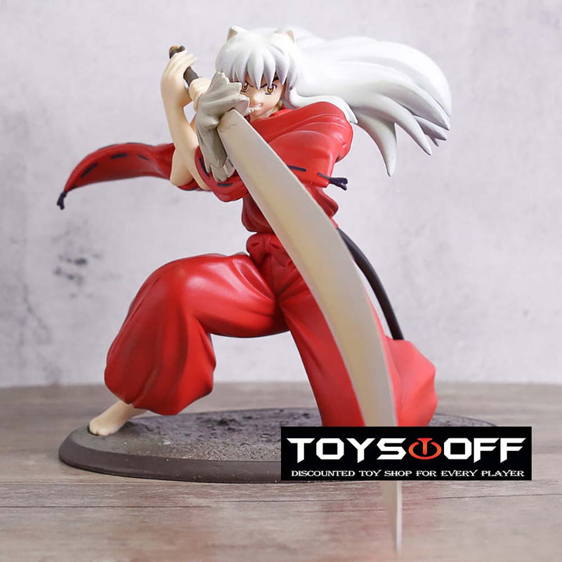 Inuyasha Fighting Ver Iron Broken Tooth Ver Action Figure Toy 19cm