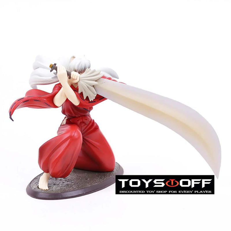 Inuyasha Fighting Ver Iron Broken Tooth Ver Action Figure Toy 19cm