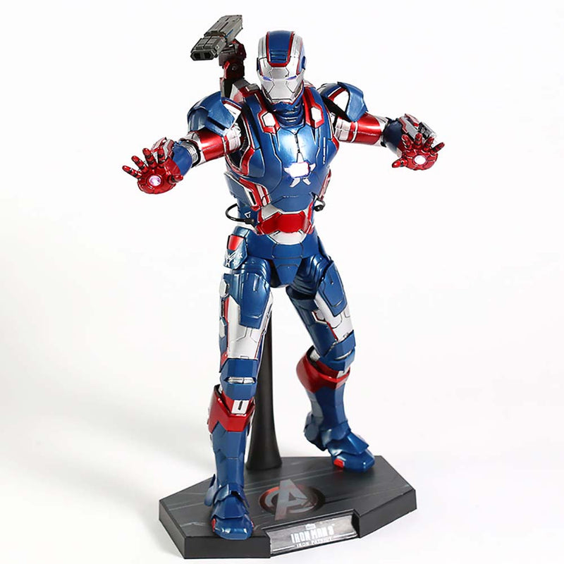 Iron Man 3 Iron Patriot Action Figure with LED Light 32cm