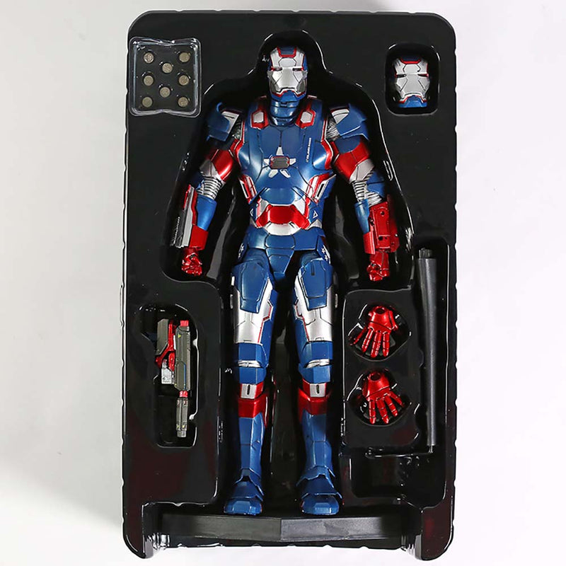 Iron Man 3 Iron Patriot Action Figure with LED Light 32cm