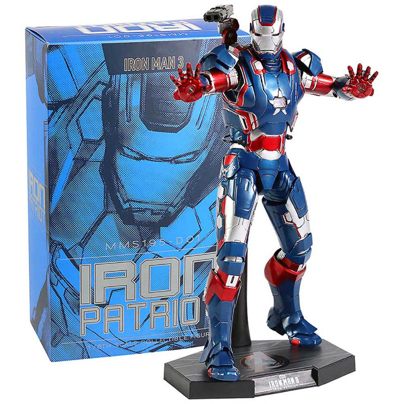 Iron Man 3 Iron Patriot Action Figure with LED Light 32cm