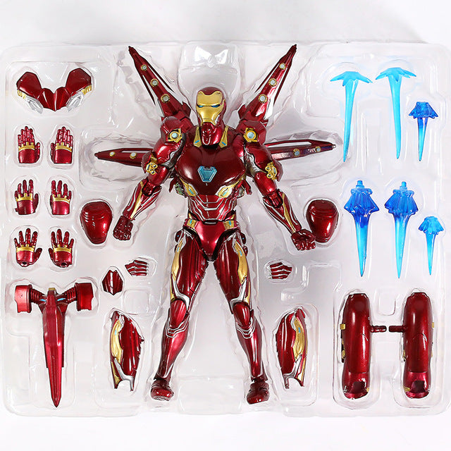 Iron Man MK50 Weapon Set Action Figure Collectible Model Toy