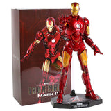 Iron Man Mark IV Collectible Figure Model Toy With LED Light 31.5CM - Toysoff.com