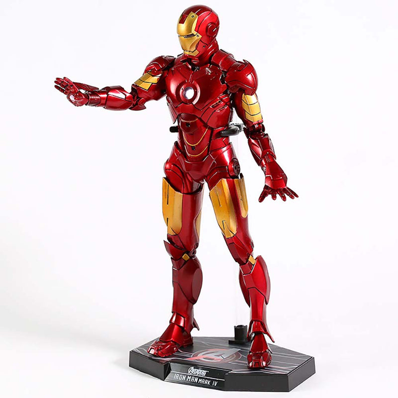 Iron Man Mark IV Collectible Figure Model Toy With LED Light 31.5CM - Toysoff.com