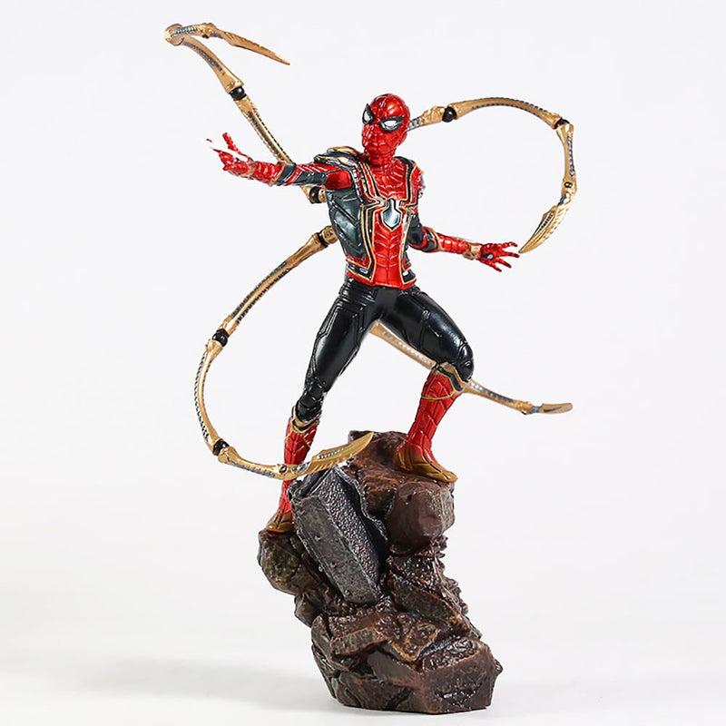 Iron Studios Battle Diorama Iron Spider Action Figure Toy 23cm