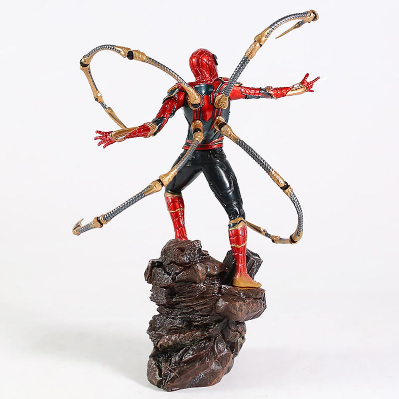 Iron Studios Battle Diorama Iron Spider Action Figure Toy 23cm