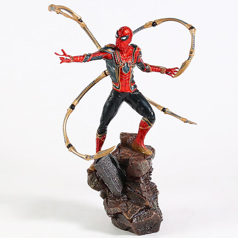 Iron Studios Battle Diorama Iron Spider Action Figure Toy 23cm