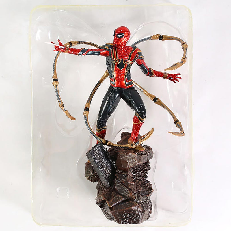 Iron Studios Battle Diorama Iron Spider Action Figure Toy 23cm