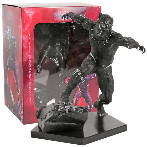 Iron Studios Avengers Black Panther Action Figure Model Toy 18cm