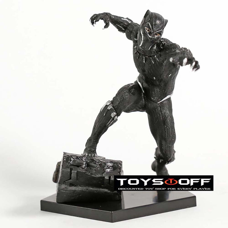 Iron Studios Avengers Black Panther Action Figure Model Toy 18cm