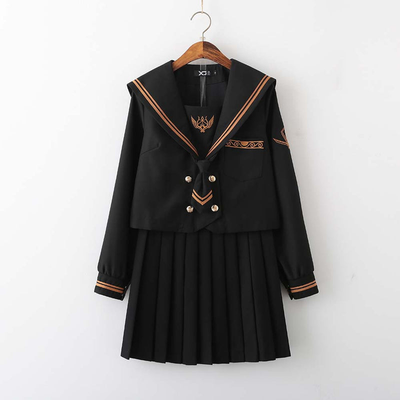 JK Uniform Bad Girl Long Sleeve Shirt and Skirt Suit