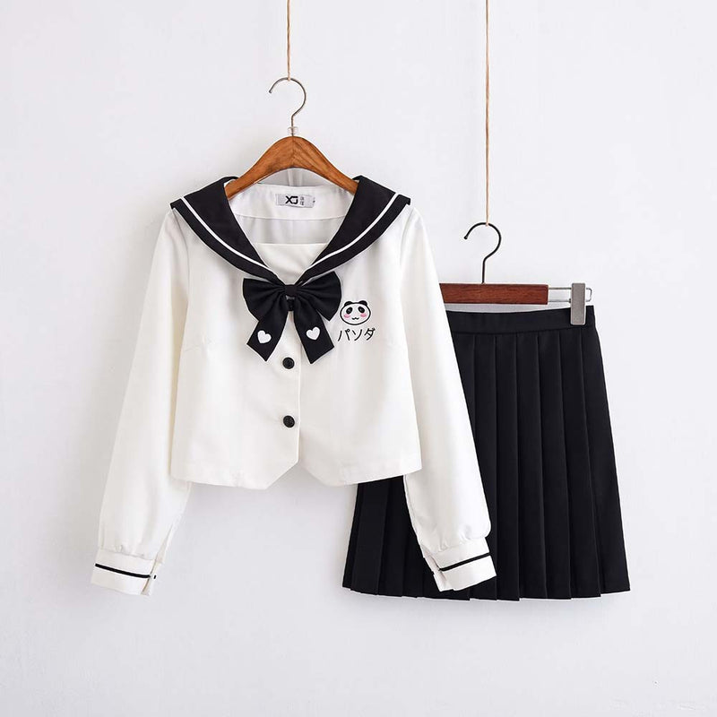 JK Uniform Cute Style Long Sleeve Shirt and Skirt Suit