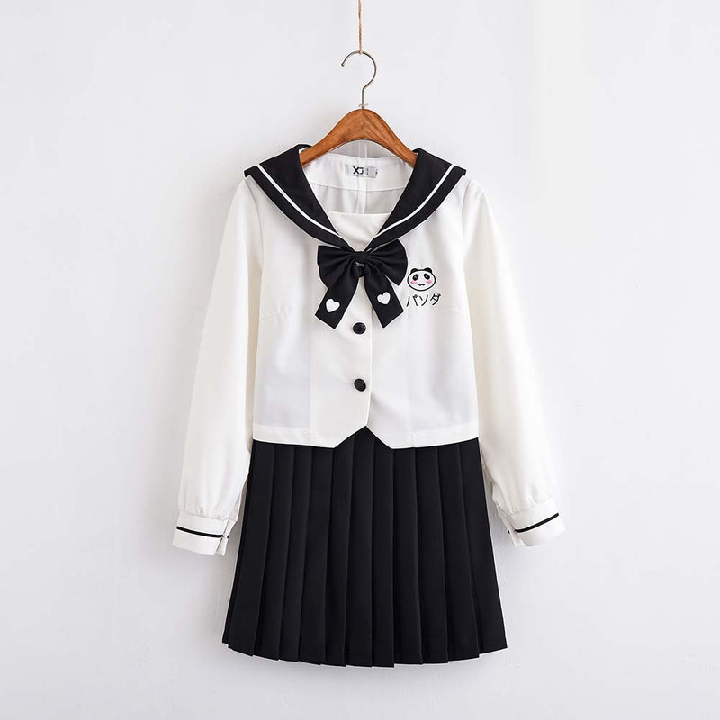 JK Uniform Cute Style Long Sleeve Shirt and Skirt Suit