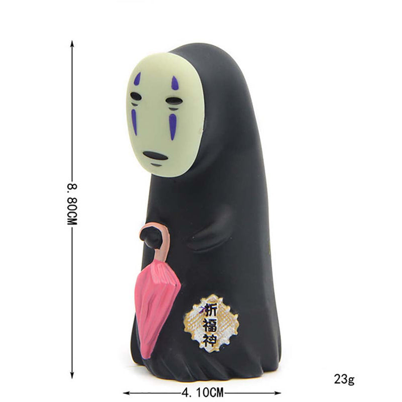 Spirited Away No Face Man Action Figure Toy 8.8CM - Toysoff.com