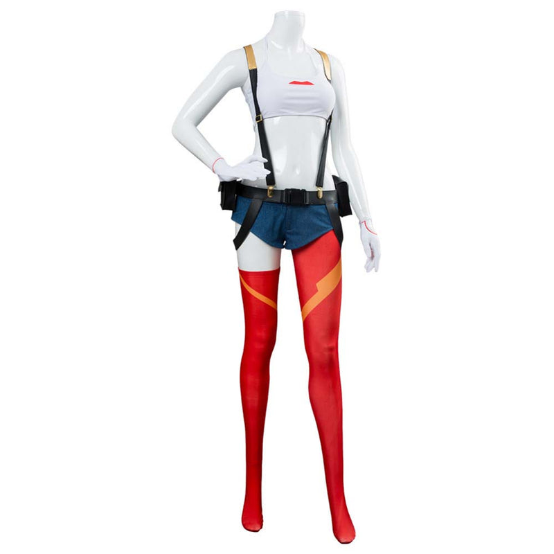 Japan New PROMARE Aina Ardebit Halloween Carnival Sexy Cosplay Costume