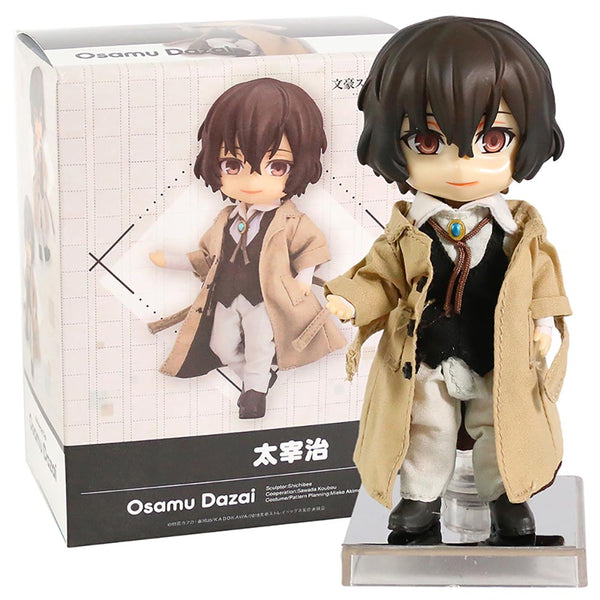 Japan Osamu Dazai Q Version Action Figure Collectible Model Toy 14cm