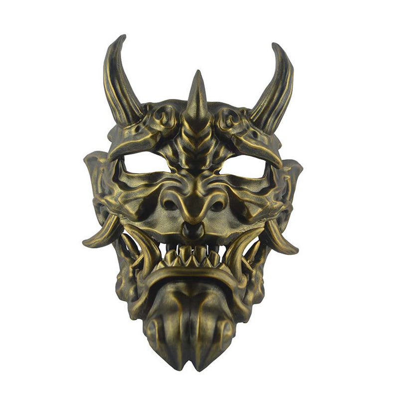 Japanese Hannya Mask Horror Devil Cosplay Prop Art Craft Ornament