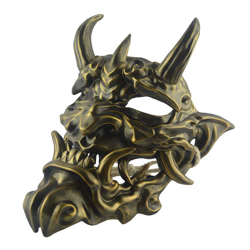 Japanese Hannya Mask Horror Devil Cosplay Prop Art Craft Ornament