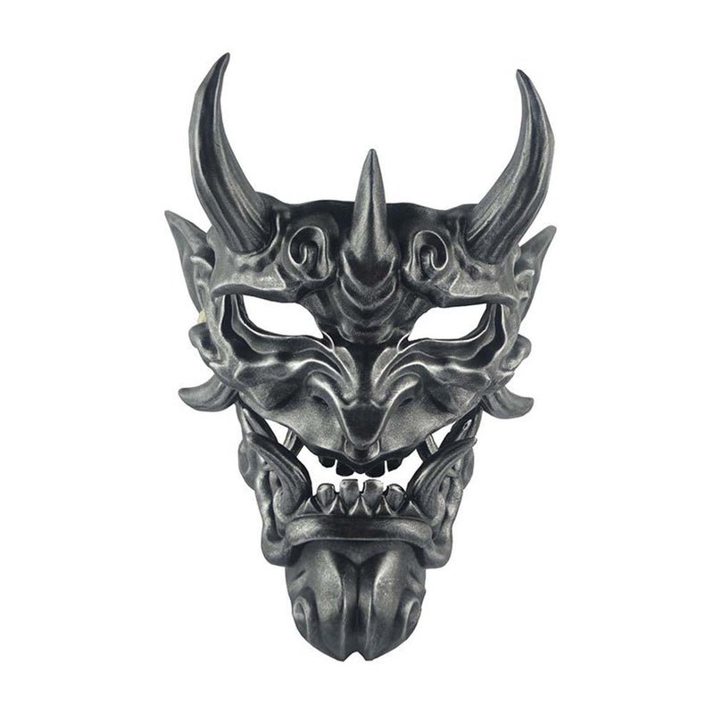 Japanese Hannya Mask Horror Devil Cosplay Prop Art Craft Ornament