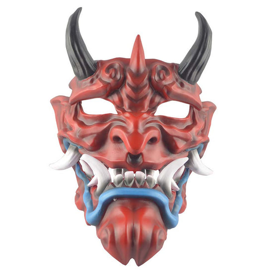 Japanese Hannya Mask Horror Devil Cosplay Prop Art Craft Ornament