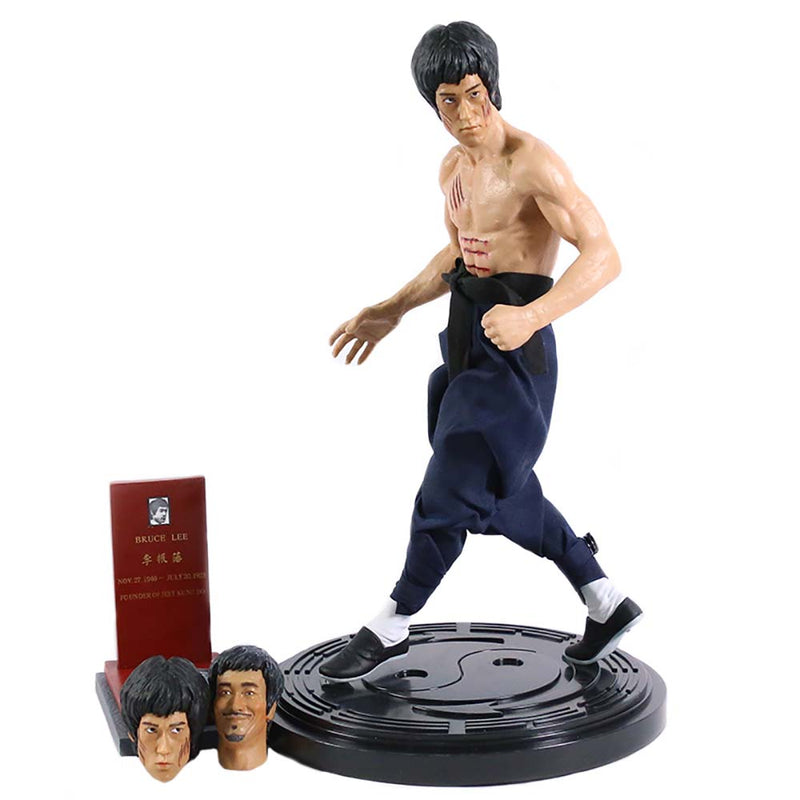 Jeet Kune Do Bruce Lee Action Figure Model Toy 32cm