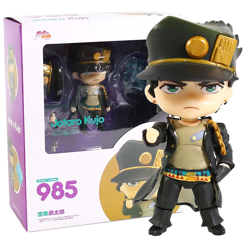 JoJo'S Bizarre Adventure Kujo Jotaro 985 Action Figure Toy 10cm