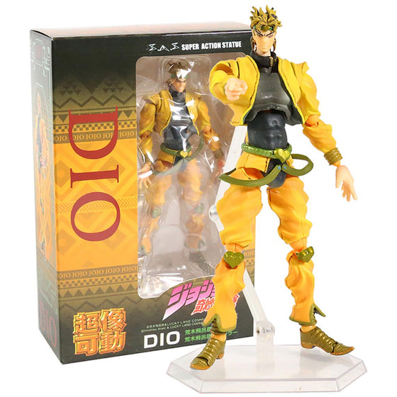 JoJo's Bizarre Adventure Stardust Crusaders DIO Action Figure Toy 17cm