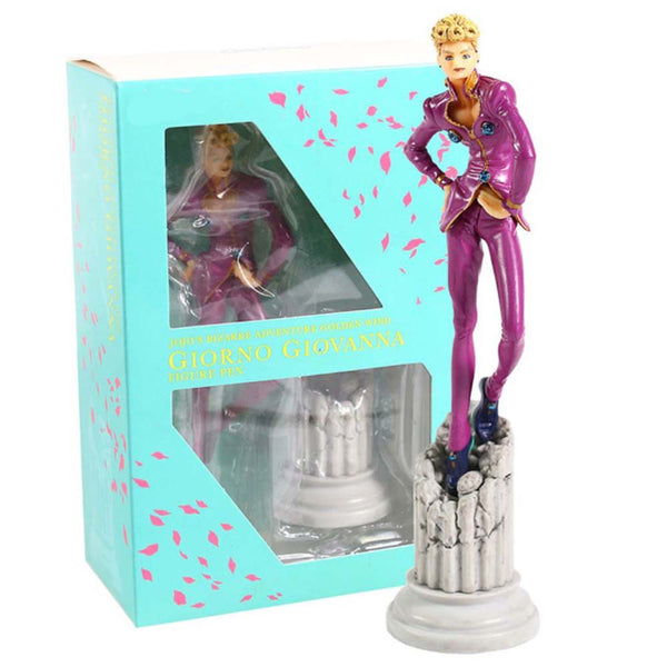 JoJo s Bizarre Adventure Giorno Giovanna Action Figure Pen Toy 14cm